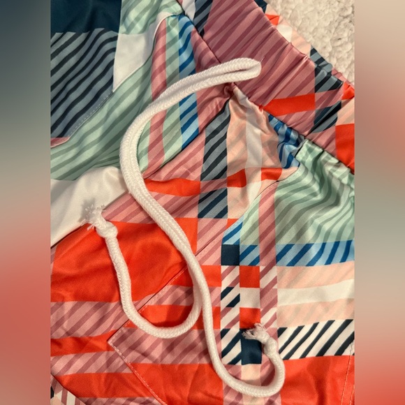 NEW SHEIN Unity Jogger Drawstring Full Print Pants With Pockets & Side Stripes - Picture 10 of 15